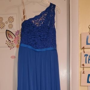 Bridesmaid dress royal blue f17063